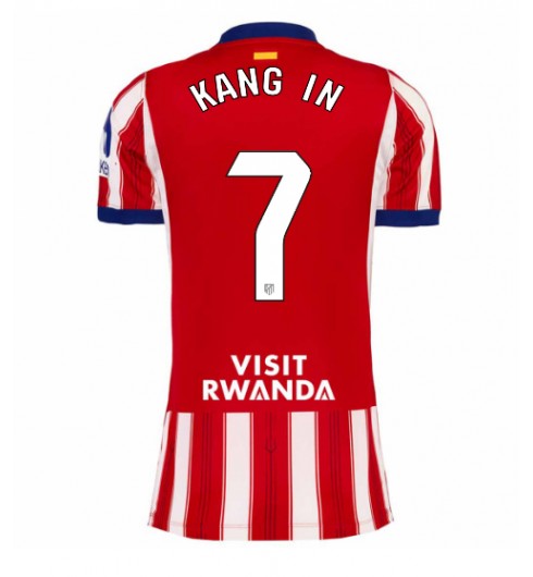 Atletico Madrid Lee Kang-in #7 Hjemmedrakt Dame 2026-27 Korte ermer Atletico Madrid Lee Kang-in #7 Hjemmedrakt Dame 2026-27 Korte ermer